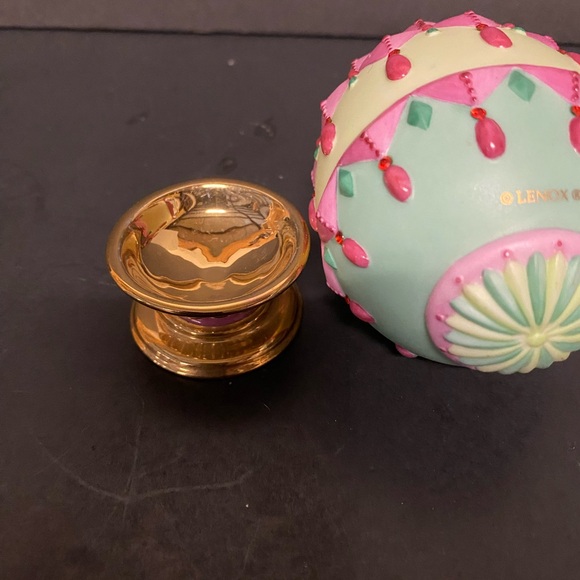 Lenox Jeweled Bedazzled Egg Paravaneh Holloway - Picture 3 of 8